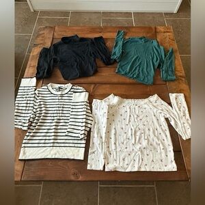 XS Top Bundle 4pc Aeropostale + H&M